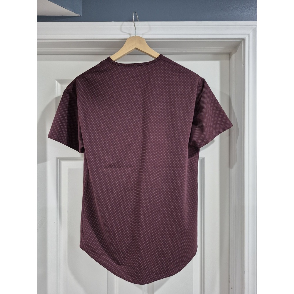 BYLT Basics Maroon Men's Shirt - Picture 3 of 9